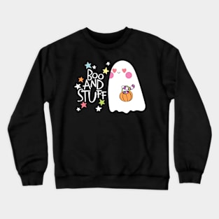 Funny Boo and Stuff Crewneck Sweatshirt